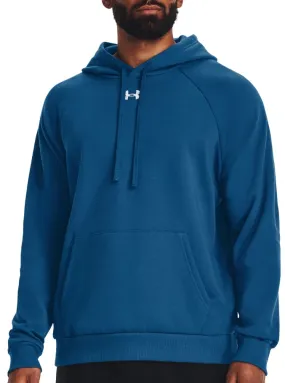 Felpe con cappuccio Under Armour UA Rival Fleece Hoodie-BLU